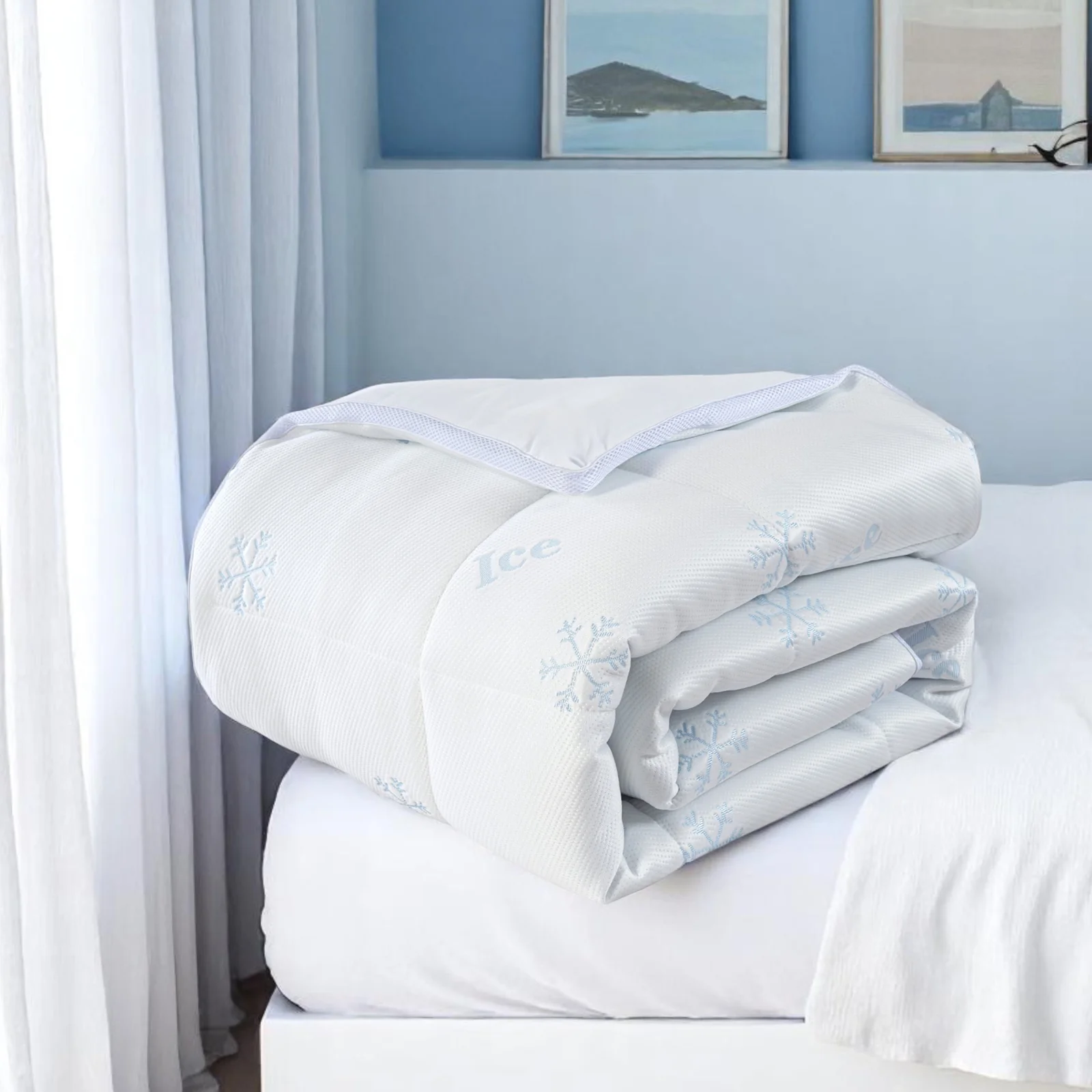 Couette été rafraîchissante, tissu Ice Cool 300 g/m² - Collection Été - Image 6