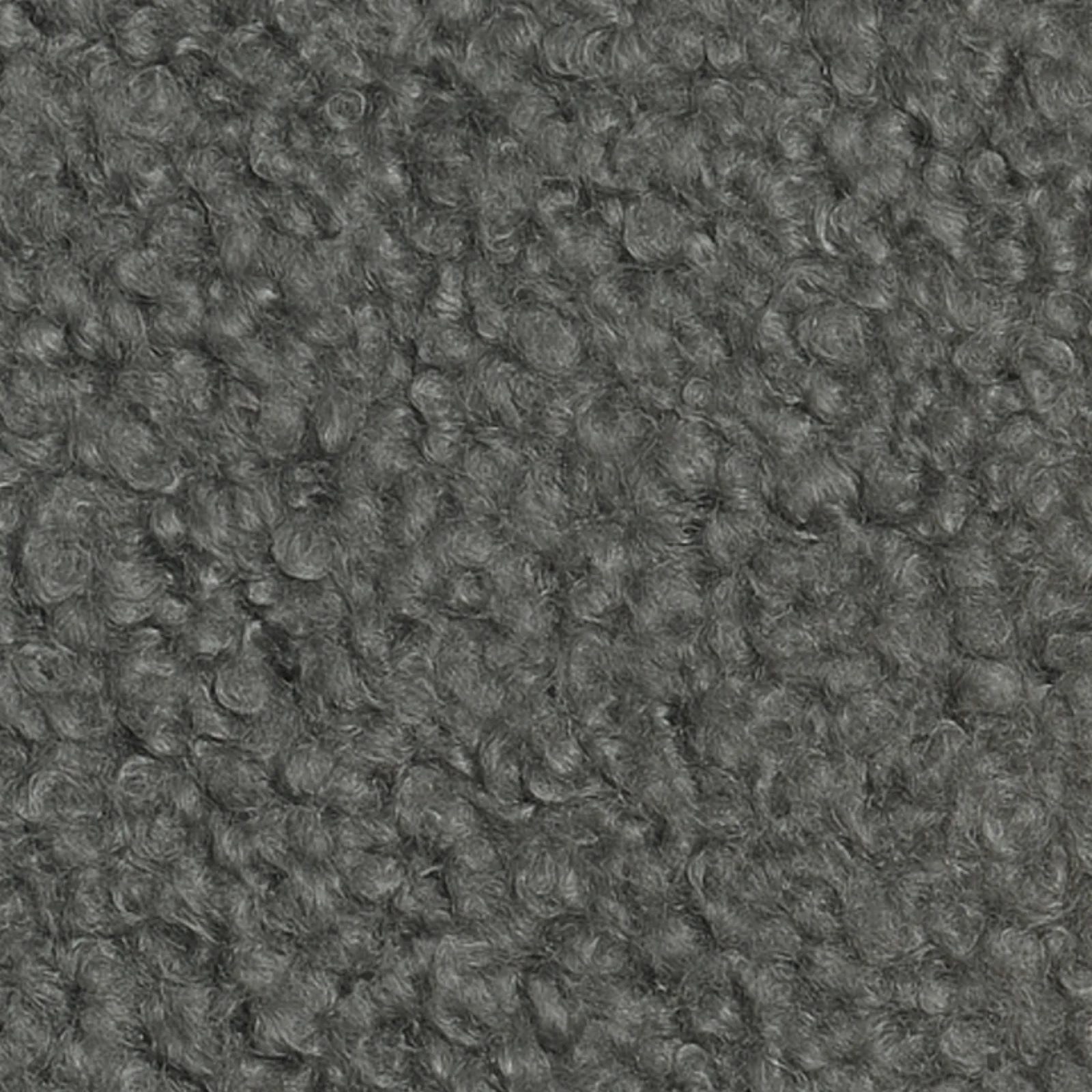Housse structure lit coffre bouclette gris - Image 4