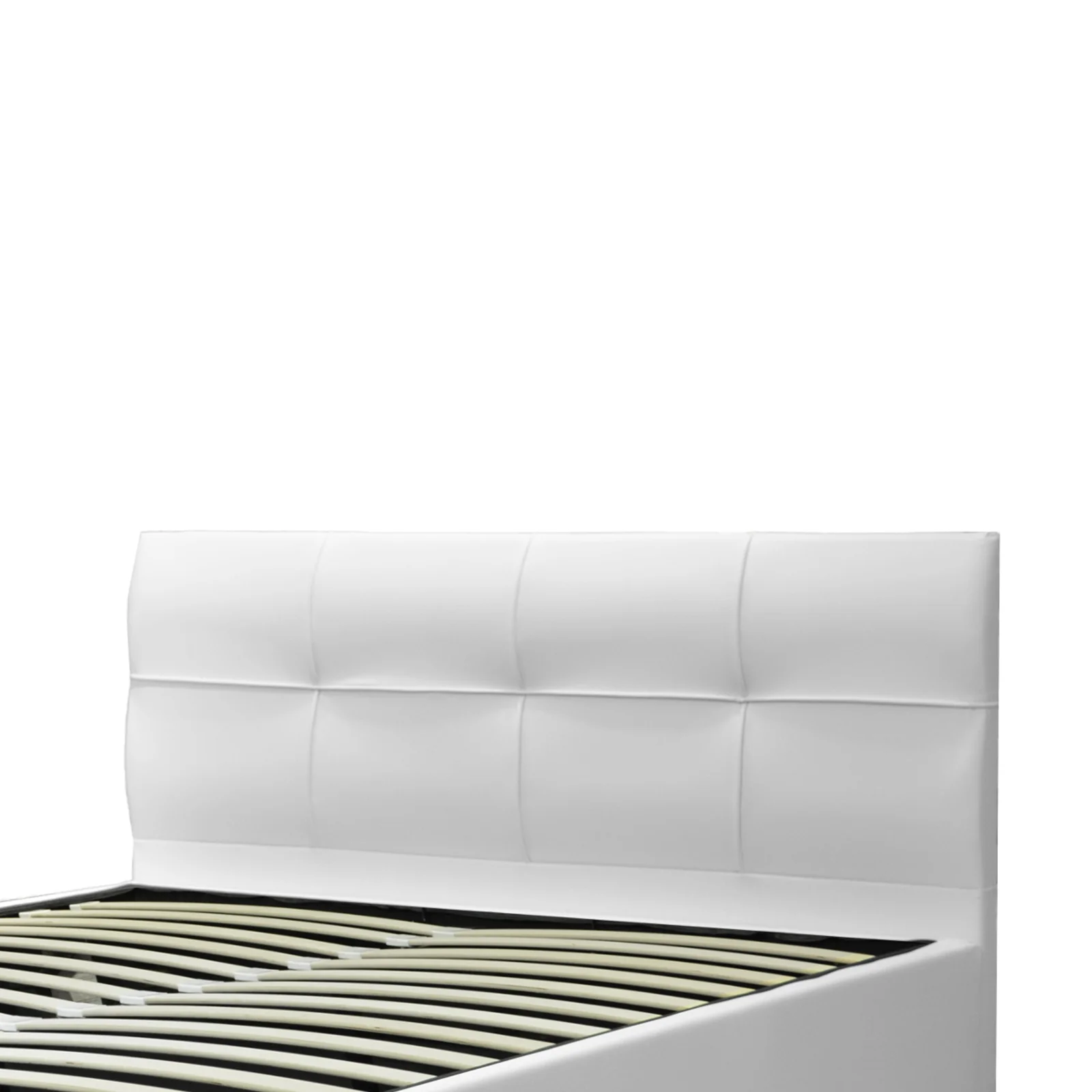 Lit coffre VariLuxe innovant - Tête de lit interchangeable : Simili cuir et grand coffre - Image 13