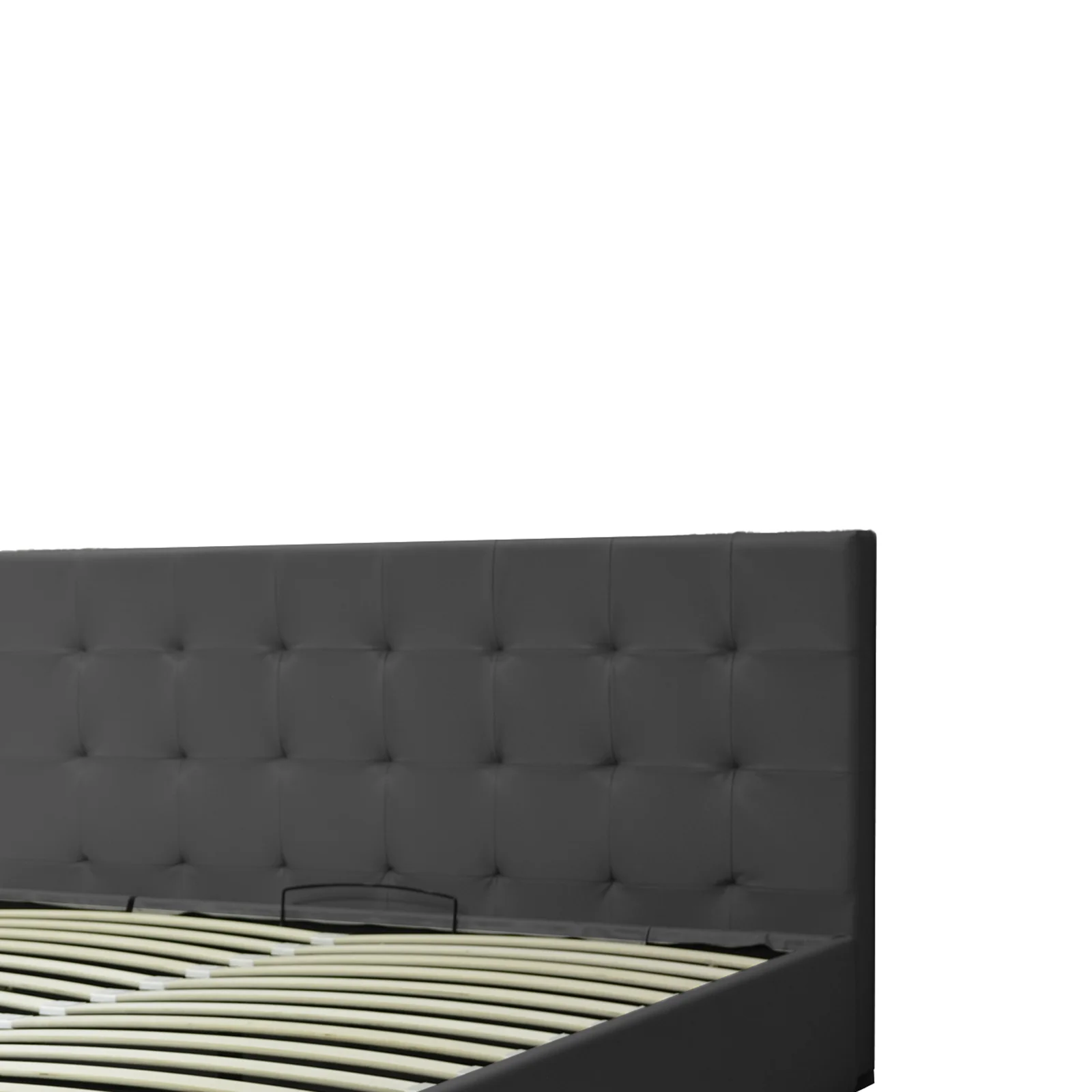 Lit coffre VariLuxe innovant - Tête de lit interchangeable : Simili cuir et grand coffre - Image 42
