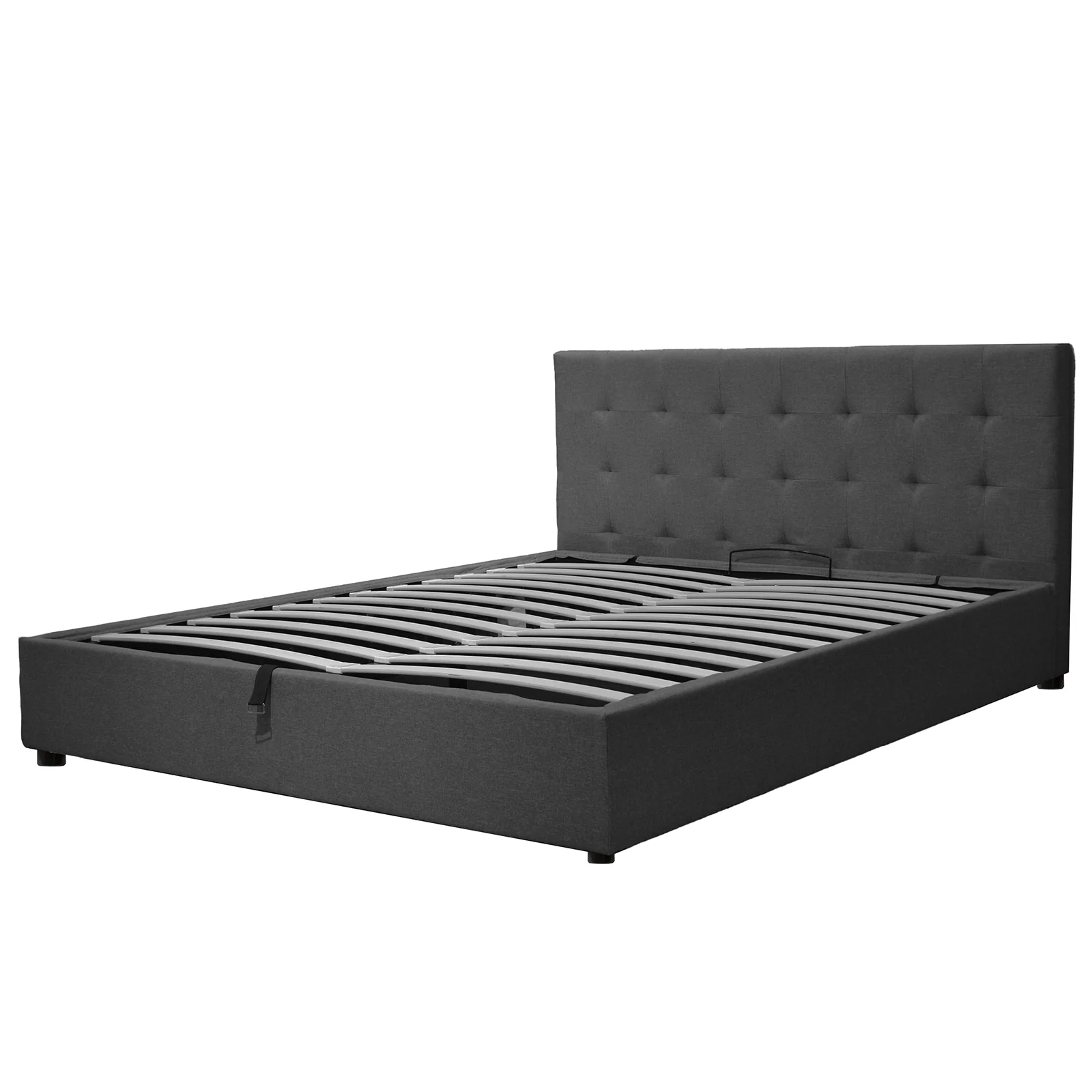 Lit coffre VariLuxe innovant - Tête de lit interchangeable : Tissu et grand coffre - Image 23