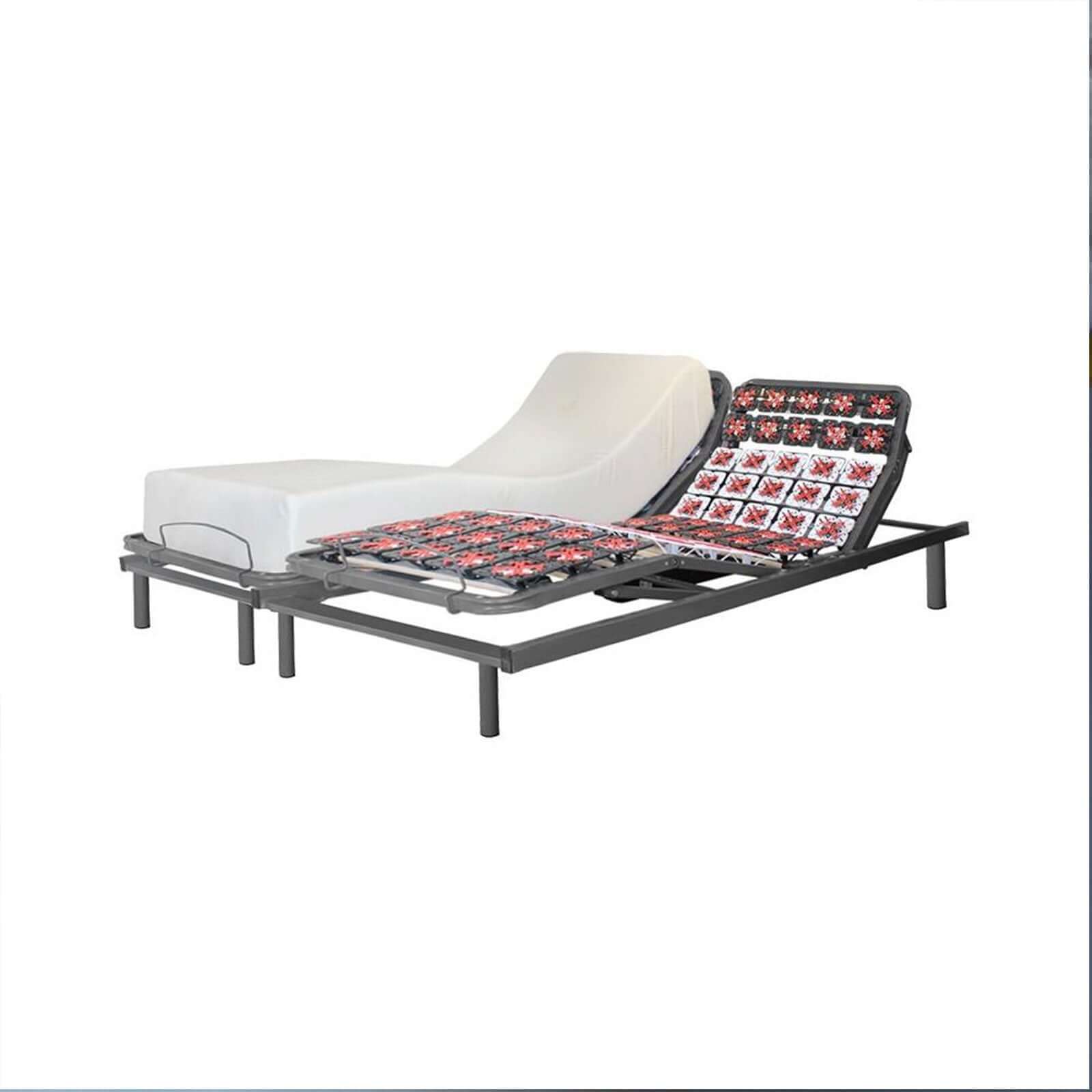 Sommier électrique, orthopédique à plots, matelas relaxation inclus - Collection Technoflex - Image 11