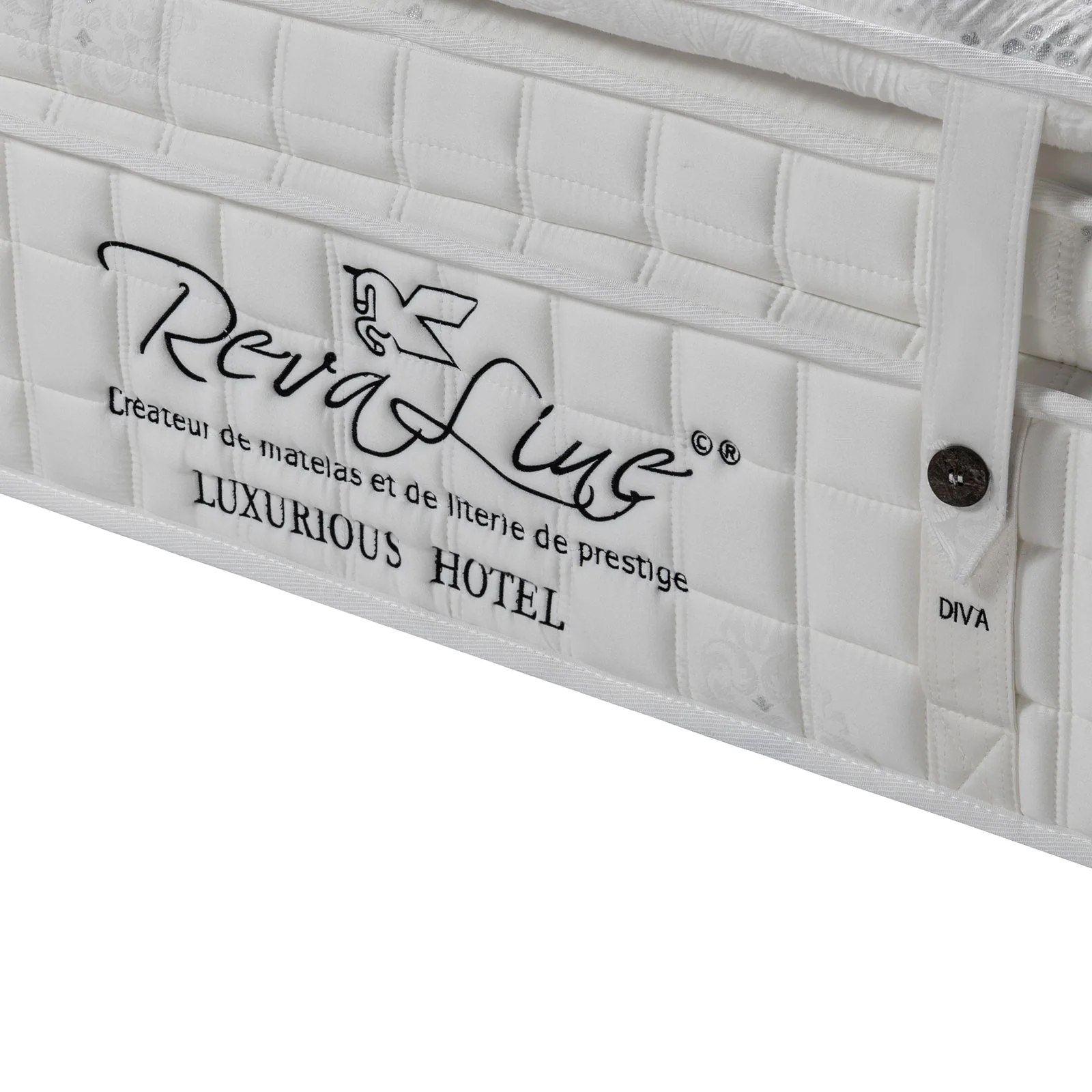 Matelas haut de gamme, 38 cm, réversible été/hiver - Collection Diva Luxury Hotel - Image 7