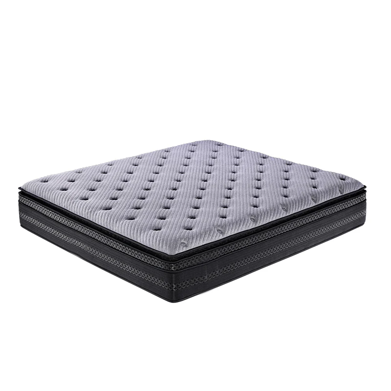 Matelas ressorts ensachés avec double surmatelas mémoire de forme - Collection Nuage - Image 9