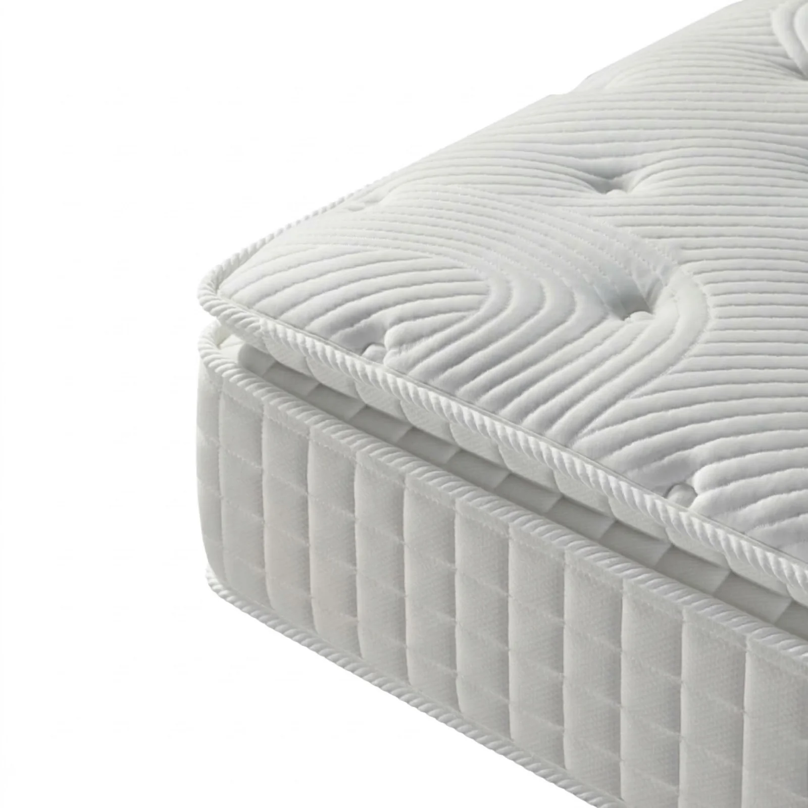Matelas latex, ressorts, mémoire de forme, 27 cm, légèreté et soulagement articulaire - Collection Perle - Image 3