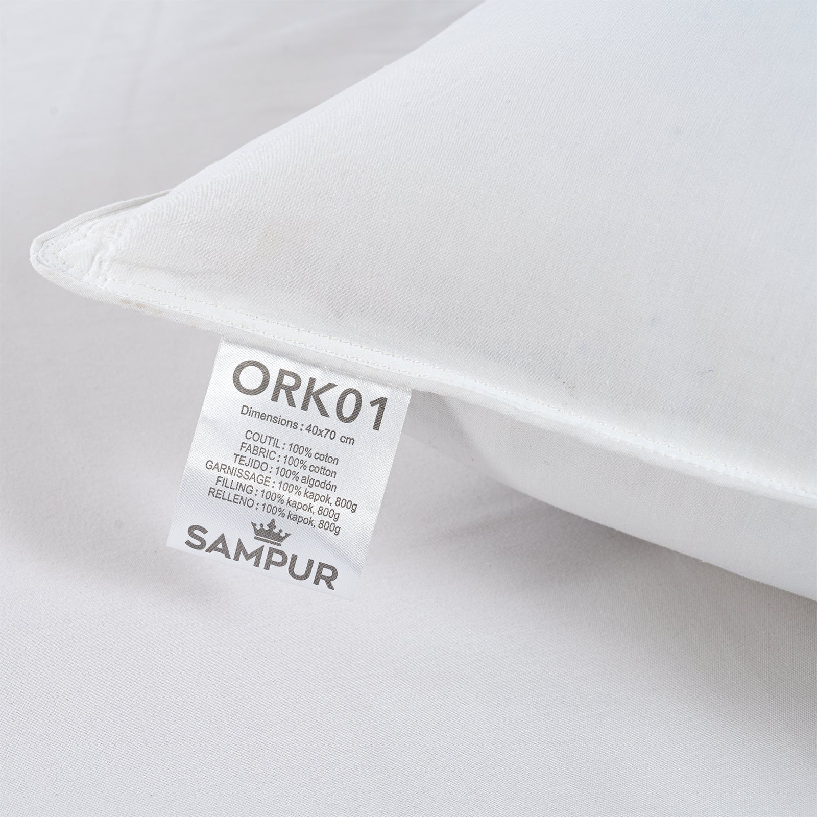 Oreiller kapok 100% naturel, ergonomique, organique - Collection Kapok - Image 9