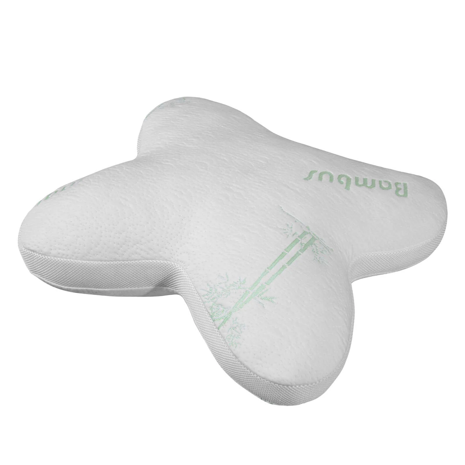 Oreiller papillon ergonomique, microfibre, déhoussable - Collection Papillon - Image 4
