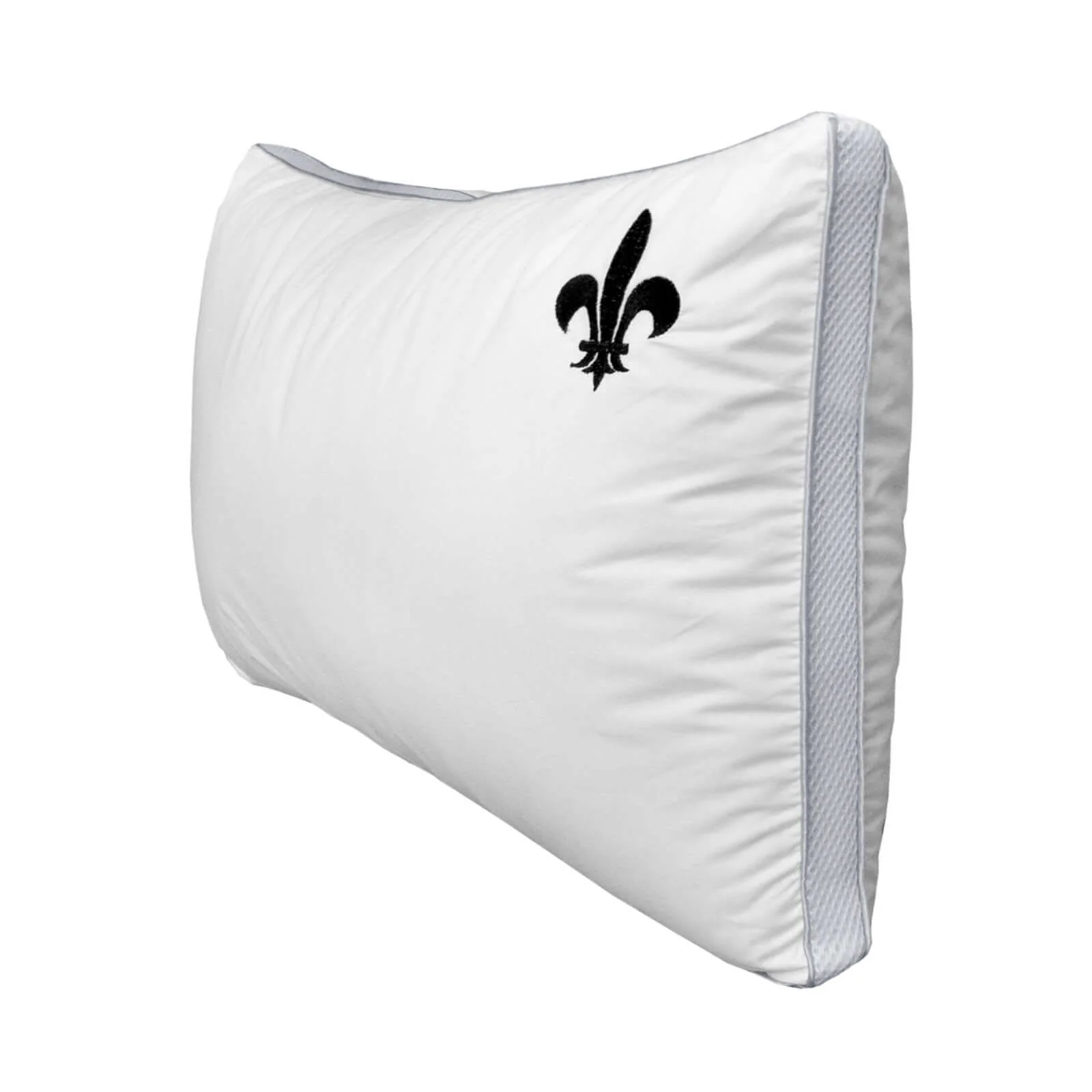 Oreiller ergonomique Softly : microfibre et tissu coton - Image 2