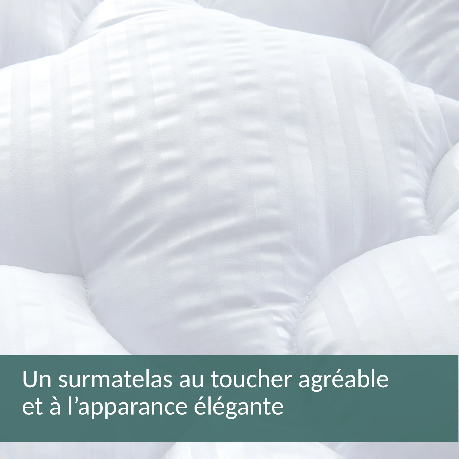 Pack Promo Luxe : Surmatelas + Couette & Oreillers - Image 8