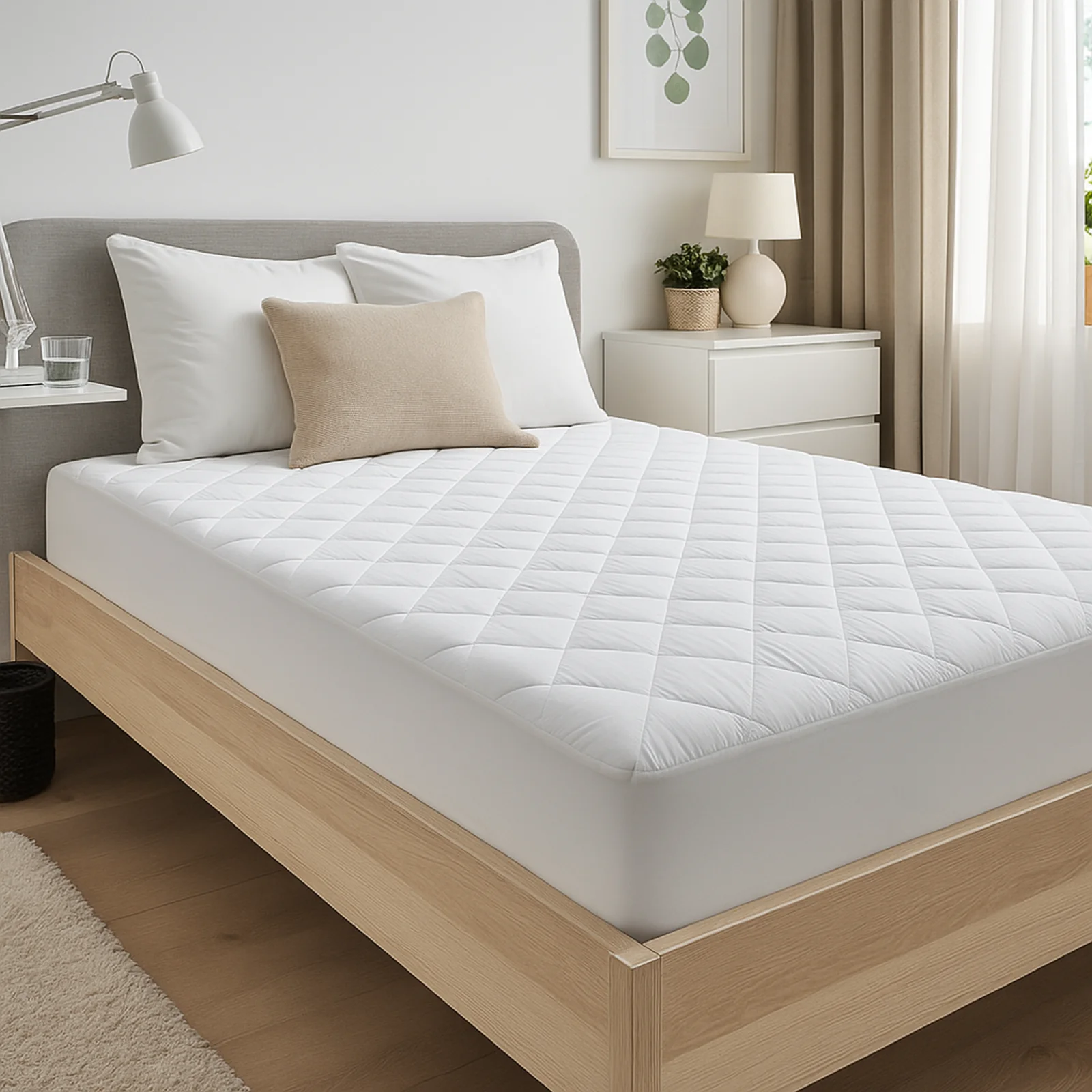 Protège-matelas, résistant et hypoallergénique - Collection Confort - Image 2