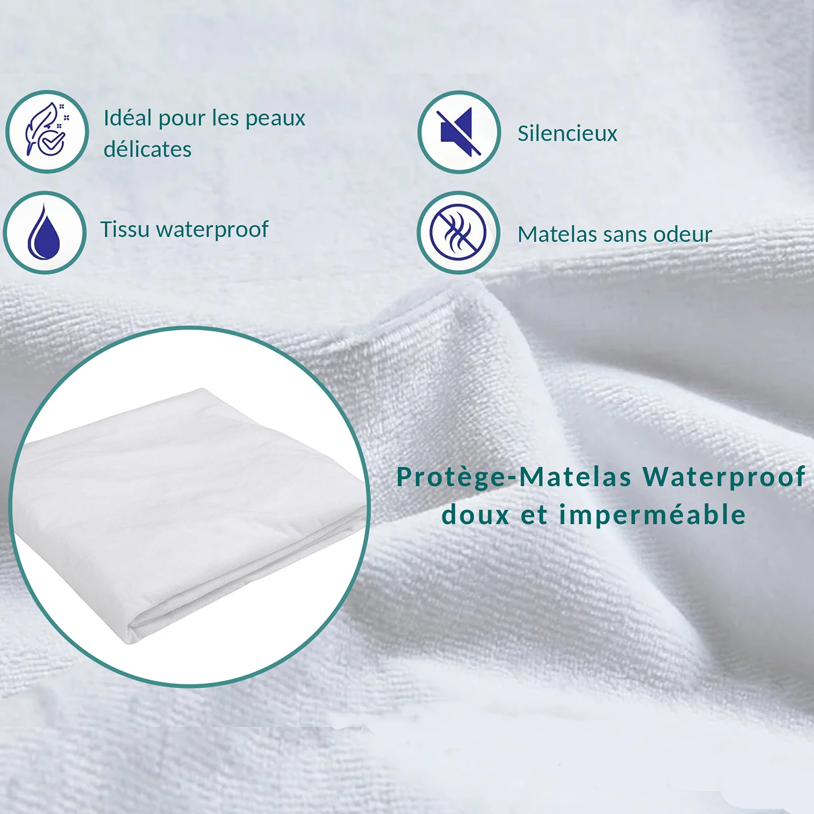 Protège matelas universel, sommeil sain et confortable - Collection Universelle - Image 4