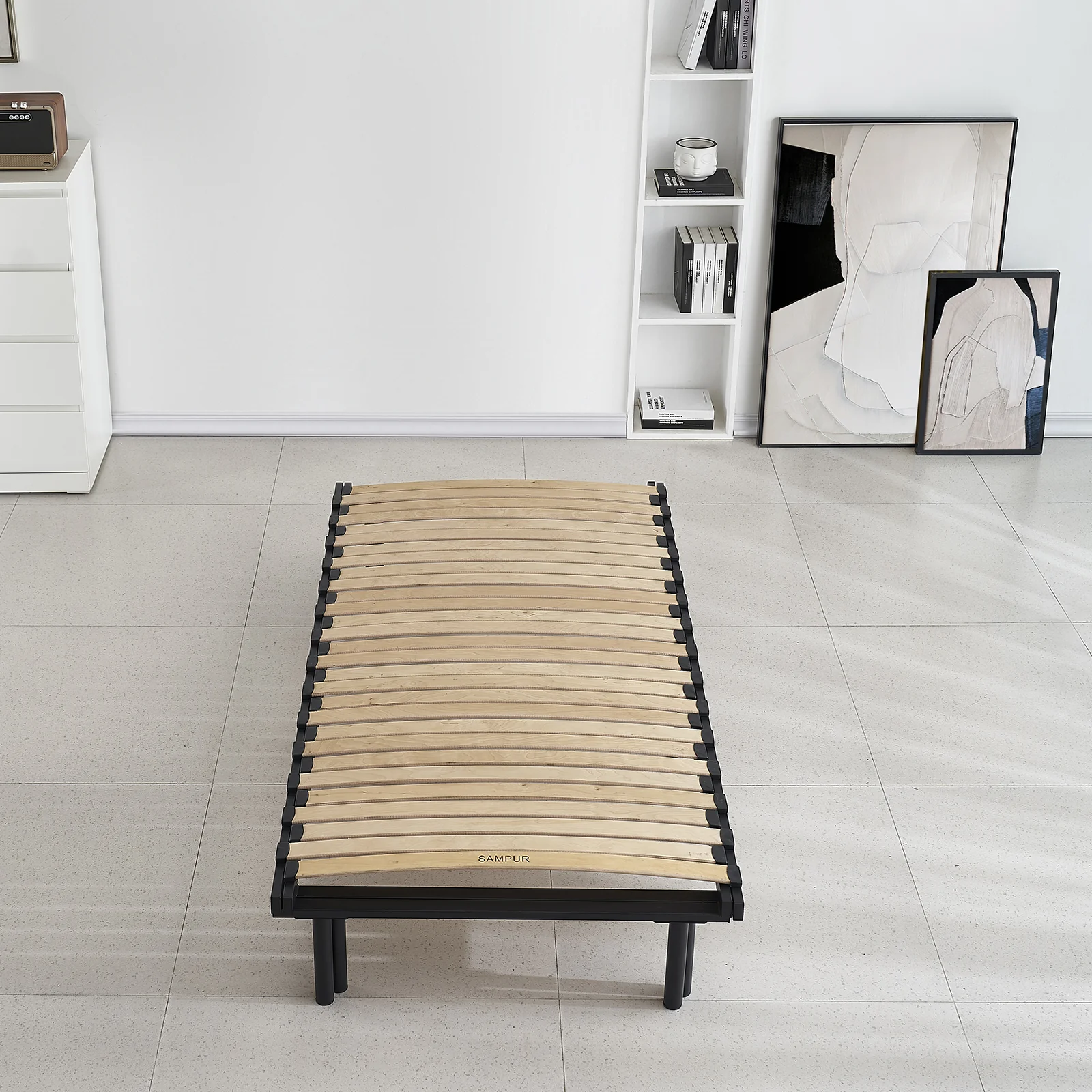 Sommier extensible, lattes bois flexibles, réglable en largeur - Collection Extensible - Image 2