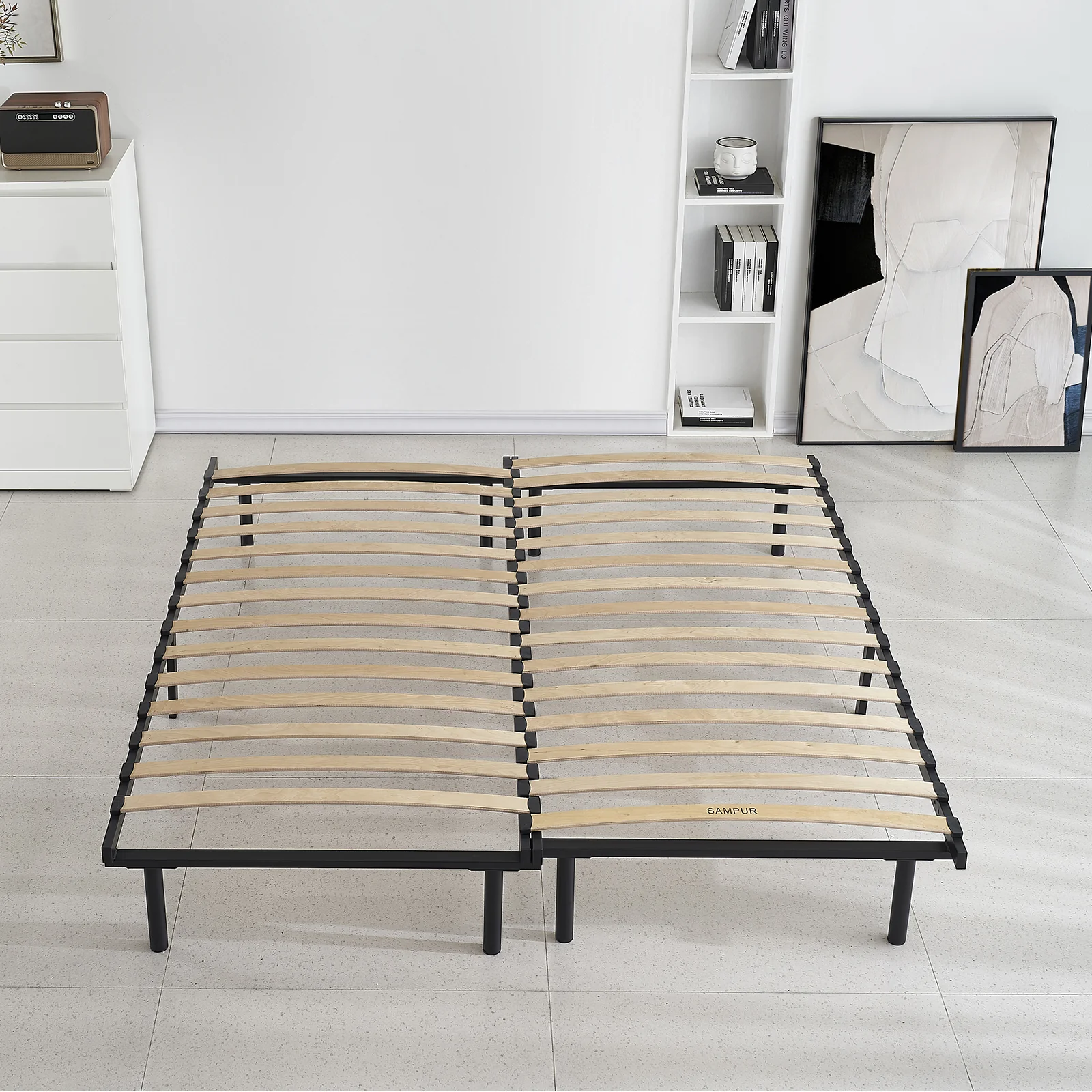 Sommier extensible, lattes bois flexibles, réglable en largeur - Collection Extensible - Image 5
