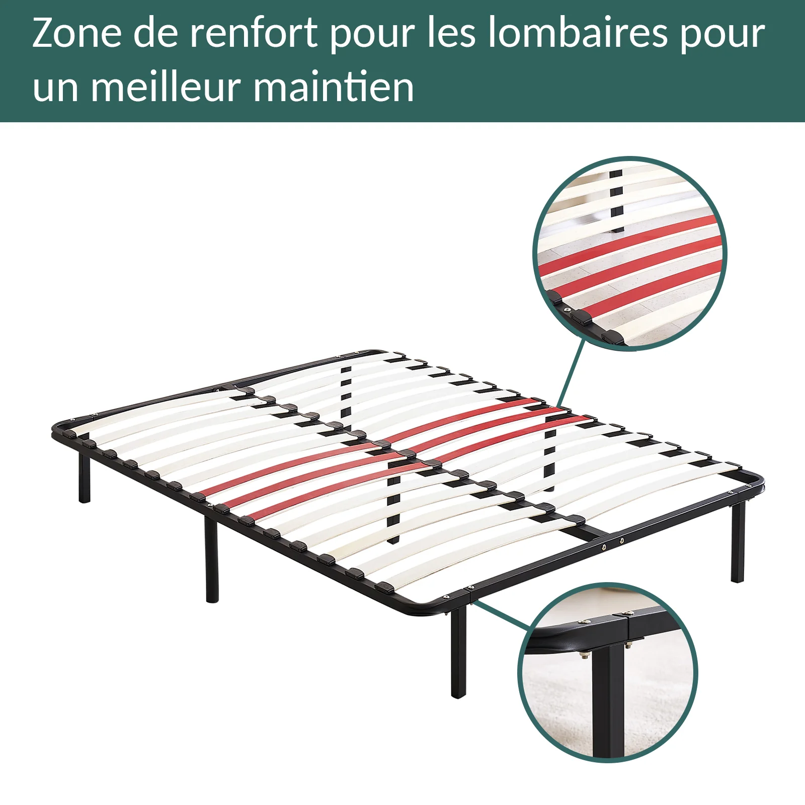 Sommier résistant, confort orthopédique - Collection OrthoFlex - Image 3