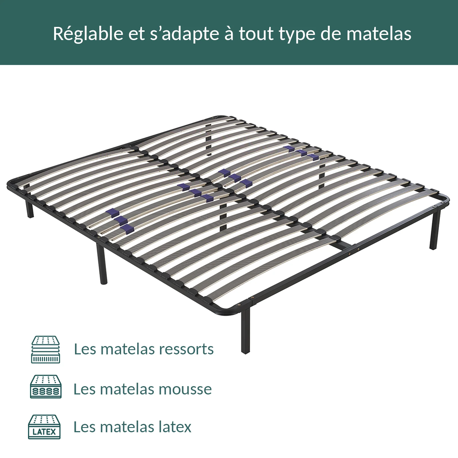 Sommier morphologique, confort personnalisé - Collection SoftDream - Image 2