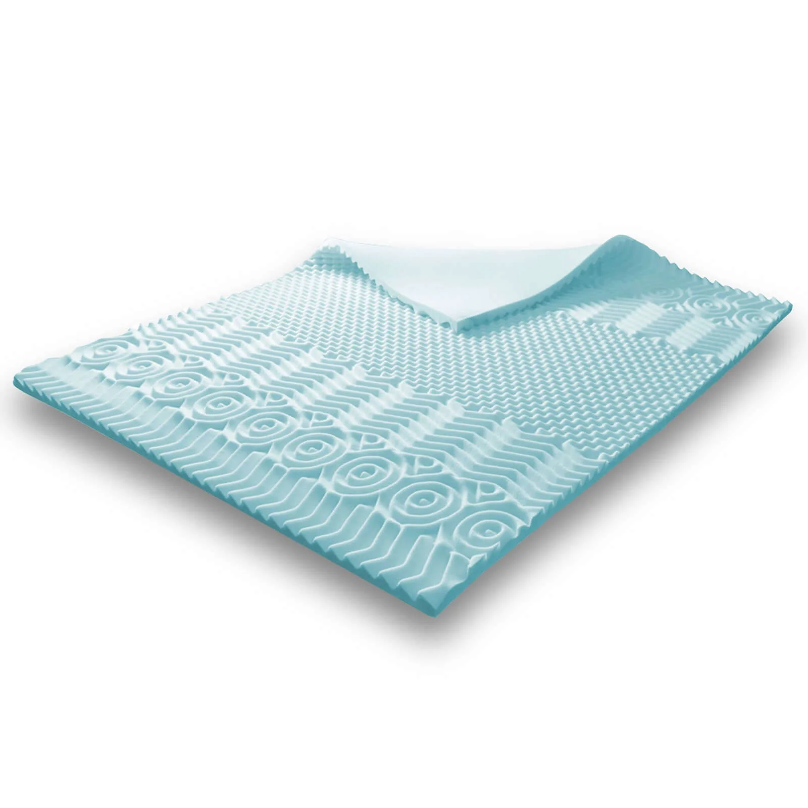 Surmatelas mémoire de forme, 7 zones de confort, gel rafraîchissant – Collection Highland - Image 5